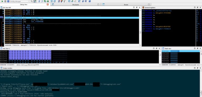 Scriptable Remote Debugging with Windbg and IDA Pro - Check Point Research
