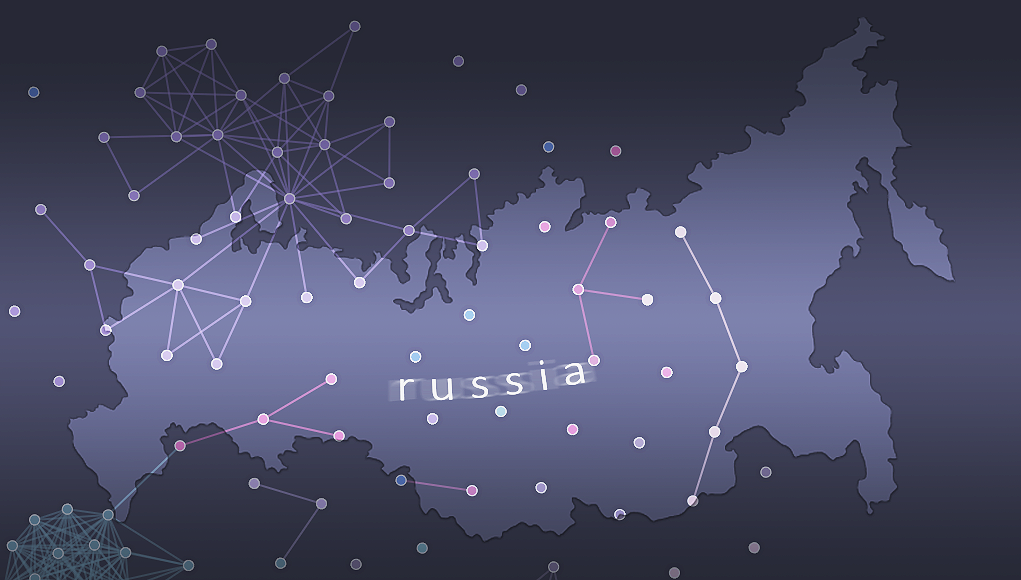 Supply Chain Attack. All Maps are connected. Russia Map Night Theme. Connect карта