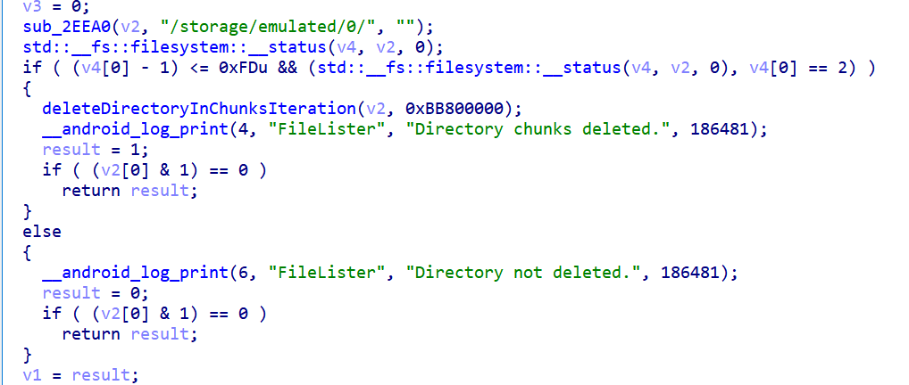 Figure 13 - Android Wiper main function.