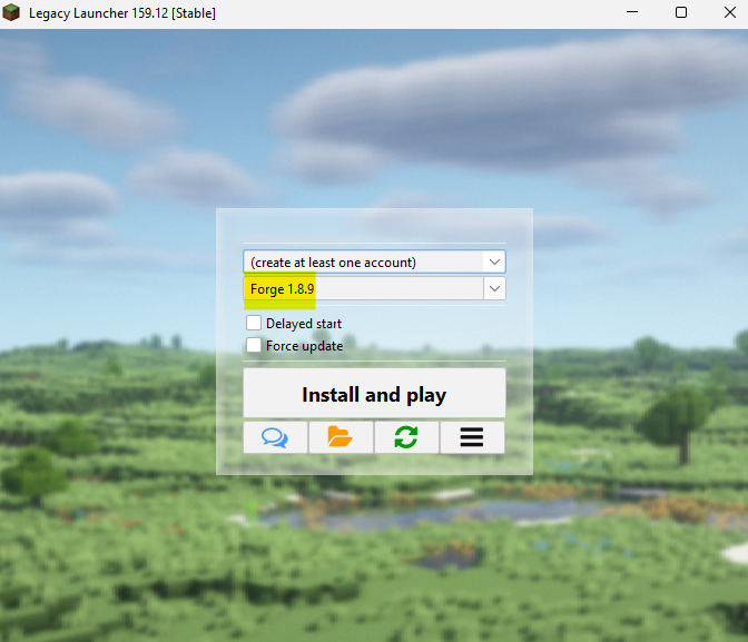 Figure 8: Installing required mod loader