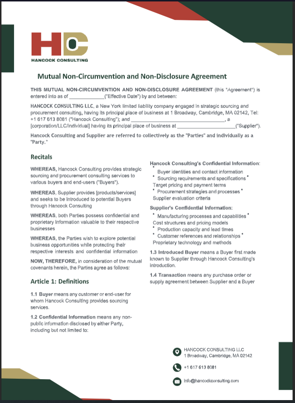 Figure 6 - NDA document used as a lure file.