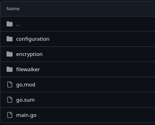 Figure 5 — Prince-Ransomware source files on GitHub.