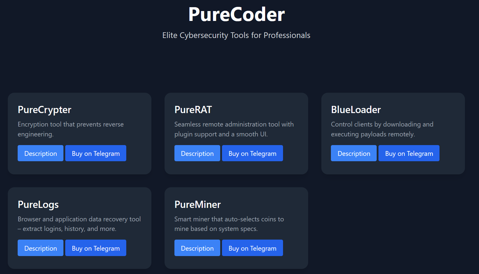 Pure Code Company Under the Pure Curtain: From RAT to Builder to Coder - Check Point Research
