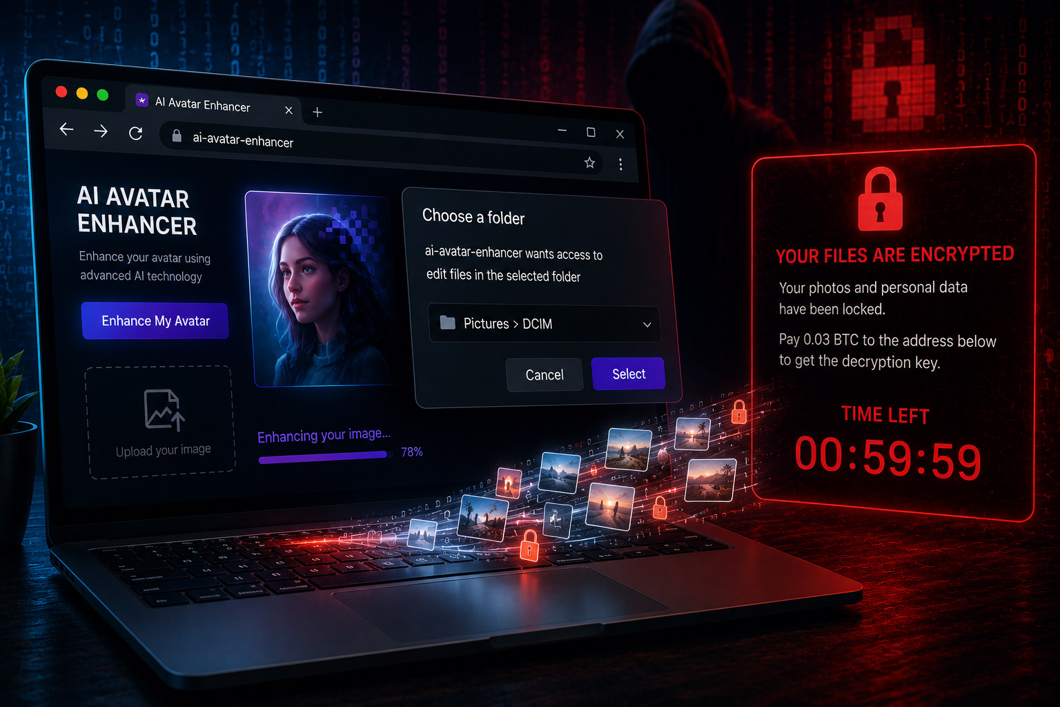 AI Powered Ransomware Exploits Chrome File Access on Android